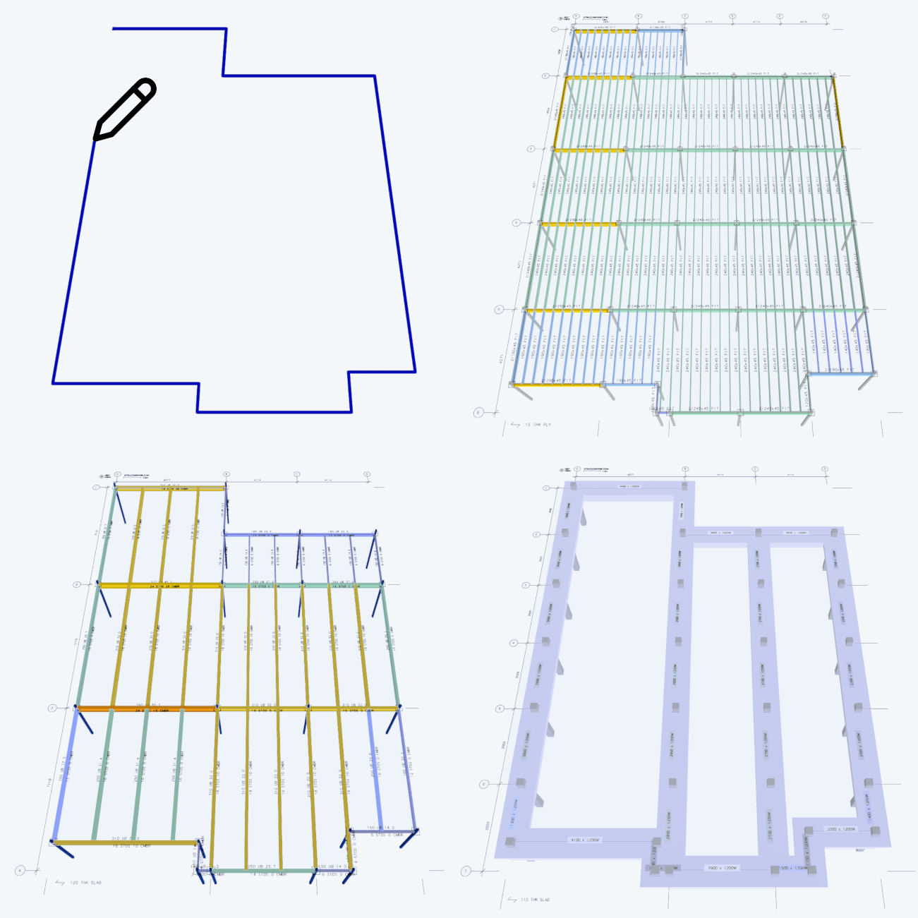 Outline to Structural Framing